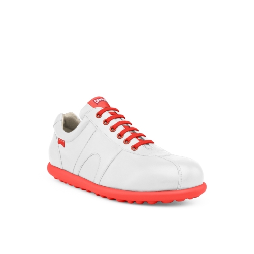 Camper Pelotas XLite Sneakers White / Red - Womens Singapore TDBWZK-782